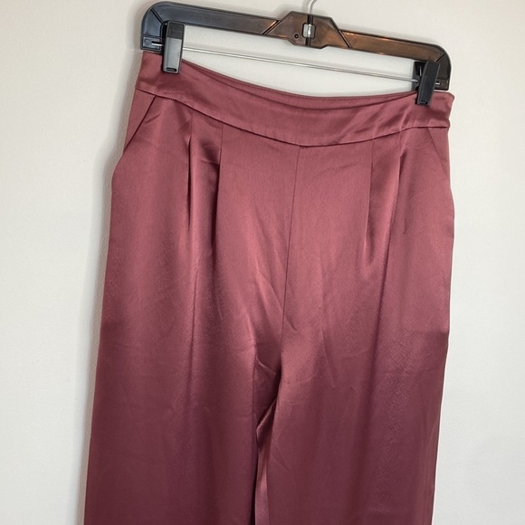 Cinq a Sept Alexi Luxe Satin Straight Leg Pants - Picture 7 of 11